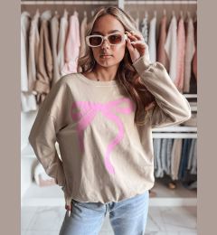 Снимка на Bluza damska one size oversize SOFTTIE cappuccion Dstreet