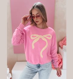 Снимка на Bluza damska one size oversize SOFTTIE różowa Dstreet