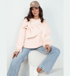 Снимка на Bluza damska oversize BOWLOOP brzoskwiniowa Dstreet