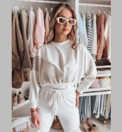 Снимка на Bluza damska oversize ELEGRA ecru Dstreet
