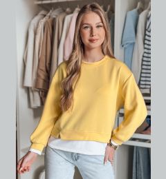 Снимка на Bluza damska oversize LUZZIO żółta Dstreet