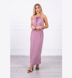 Снимка на Boho dress with dark pink color