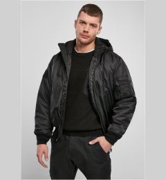 Снимка на Bomber jacket with hood MA1 black