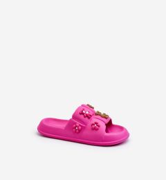 Снимка на Boto Дамски дунапренени чехли с декорации Fuchsia Cambrina