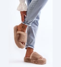 Снимка на Boto Дамски кожени чехли Beige Biella