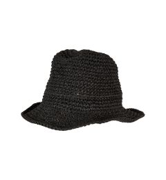 Снимка на Braid Bast Bucket Hat Black