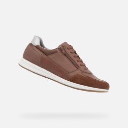 Снимка на Brown men's sneakers Geox Avery - Men's