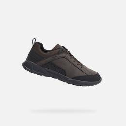 Снимка на Brown men's sneakers Geox Sanzio - Men's