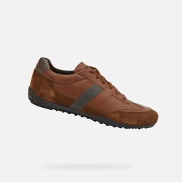 Снимка на Brown men's sneakers Geox Wells - Men's