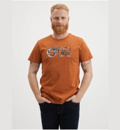 Снимка на Brown Men's T-Shirt Picture - Men