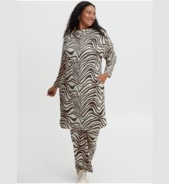 Снимка на Brown-white patterned dress Fransa - Women's