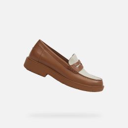 Снимка на Brown women's moccasins Geox Spherica EC1 - Women's