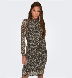 Снимка на Brown Women's Patterned Sheath Dress ONLY Erica - Women