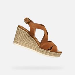 Снимка на Brown women's sandals Geox Ponza - Women's