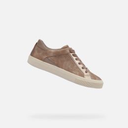 Снимка на Brown women's sneakers Geox Emmeleny - Women's