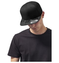 Снимка на Camo Visor Snapback Black Camouflage