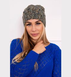 Снимка на Cap with fleece jeans Roksana K209 + yellow