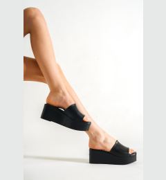 Снимка на Capone Outfitters Capone Women's Wedge Heels and Single Strap Women's Flatform Slippers.