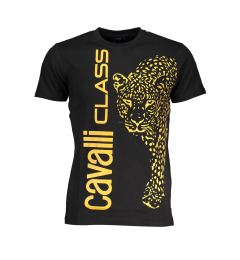 Снимка на CAVALLI CLASS MEN&#39;S SHORT SLEEVE T-SHIRT BLACK
