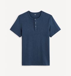 Снимка на Celio Henley Genperle T-Shirt - Men's