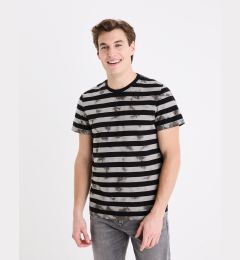 Снимка на Celio Striped T-shirt Geudi - Men's