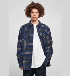 Снимка на Checkered mountain shirt navy blue/bottle green