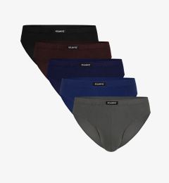 Снимка на Classic men's briefs ATLANTIC 5Pack - multicolored