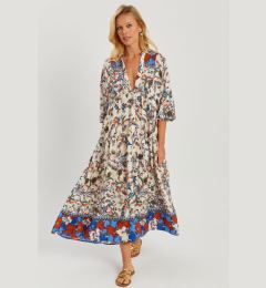 Снимка на Cool & Sexy Women's Stone Patterned Loose Maxi Dress GO166