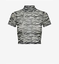 Снимка на Cream-Black Women's Patterned Top ONLY Llamas - Women