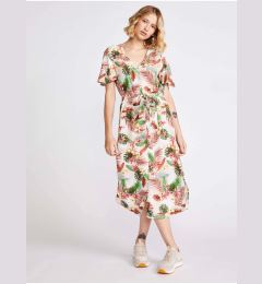 Снимка на Cream floral dress VERO MODA Simply - Women