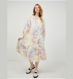 Снимка на Cream floral midi dress VERO MODA Sally - Women
