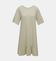Снимка на Cream loose dress VERO MODA Violetta - Women's