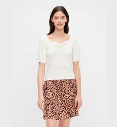 Снимка на Cream patterned blouse Pieces Lucy - Women