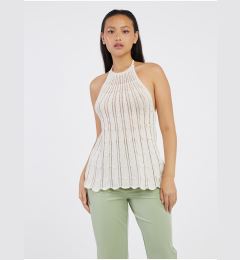 Снимка на Cream Women's Patterned Knitted Top ONLY Freja - Women