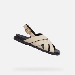 Снимка на Cream women's sandals Geox Adelash - Women's