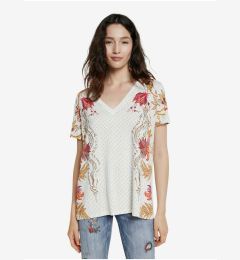 Снимка на Cream Women's T-Shirt Desigual TS Praga - Women