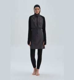 Снимка на Dagi Anthracite Long Sleeve Leggings Swimsuit