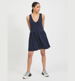 Снимка на Dark blue dress with buttons VILA Anika - Women