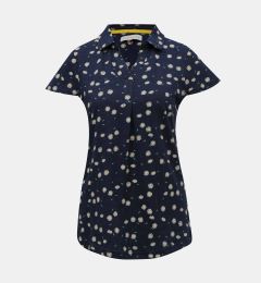 Снимка на Dark blue floral T-Shirt Brakeburn - Women