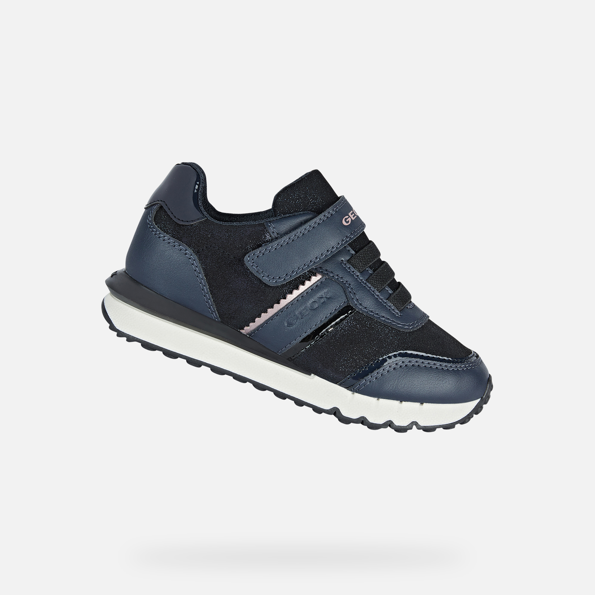 Снимка на Dark blue girls' sneakers Geox Fastics Girl - Women's