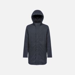 Снимка на Dark blue men's down jacket Geox Aurelio - Men