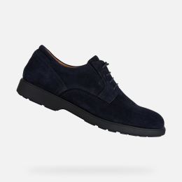 Снимка на Dark blue men's formal shoes Geox Spherica Ec11 - Men