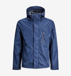 Снимка на Dark blue men's lightweight jacket with hood Jack & Jones Logan - Men's