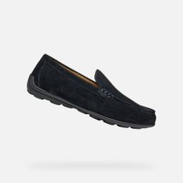 Снимка на Dark blue men's moccasins Geox Spherica EC16 - Men's