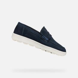 Снимка на Dark blue men's moccasins Geox Spherica ECUB-1 - Men