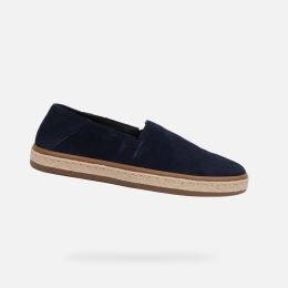 Снимка на Dark blue men's slip-on espadrilles Geox Pantelleria - Men's