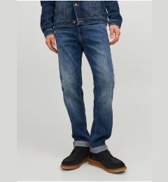 Снимка на Dark blue men's straight fit jeans Jack & Jones Mike - Men's