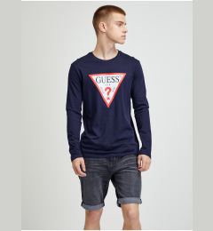 Снимка на Dark blue men's T-shirt Guess - Men