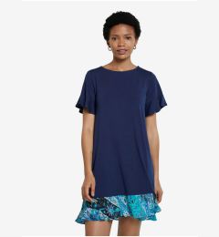 Снимка на Dark blue mini dress Desigual Vest Kali - Women's