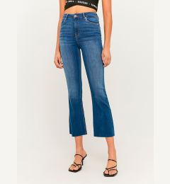 Снимка на Dark blue shortened flared fit jeans TALLY WEiJL - Women